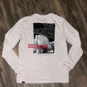 NorthFace men’s never stop exploring long sleeve shirt - medium / NWOT